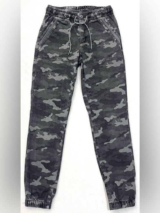 American Eagle Outfitters Pants - American Eagle Outfitters Gray Camouflage Drawstring Joggers with Pockets